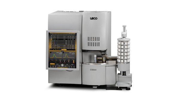 The CS844 is an elemental analyzer for C S in metals ores ceramics and other inorganic materials