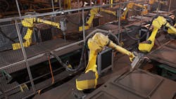 Automated sand molding at Waukesha Foundry today Automated sand molding at Waukesha Foundry today