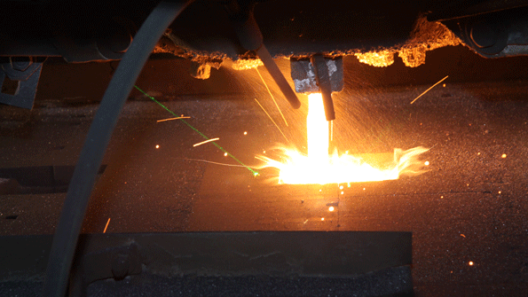 Automated iron casting at Brillion Iron Works Brillon WI