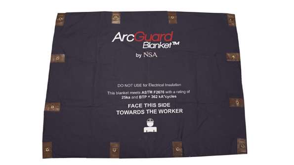 The ArcGuard Blanket has been tested and rated per ASTM F2676