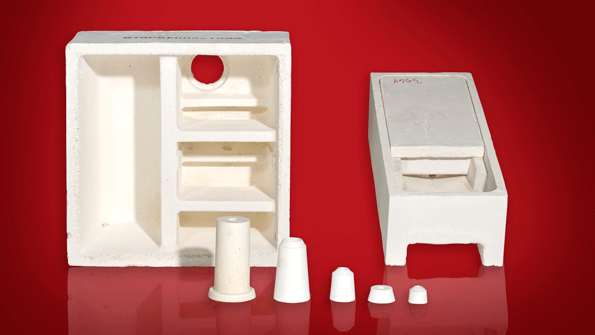 Available shapes include pressed crucibles tundishes launders and nozzles