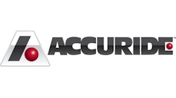 Accuride said its new corporate logo is a more contemporary presentation, and more reflective of the industry it serves. Other graphic elements include metallic styling and &ldquo;an &lsquo;in-your-face&rsquo; asphalt graphic that connects Accuride to its industry like nothing before.&apos;