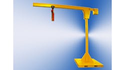 ATIs portable jib cranes are built of heavyduty industrial welded steel for safe and longlasting use ATIs portable jib cranes are built of heavyduty industrial welded steel for safe and longlasting use