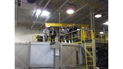 Transmets expansion centered on the process of collecting and classifying zinc shot Transmets expansion centered on the process of collecting and classifying zinc shot