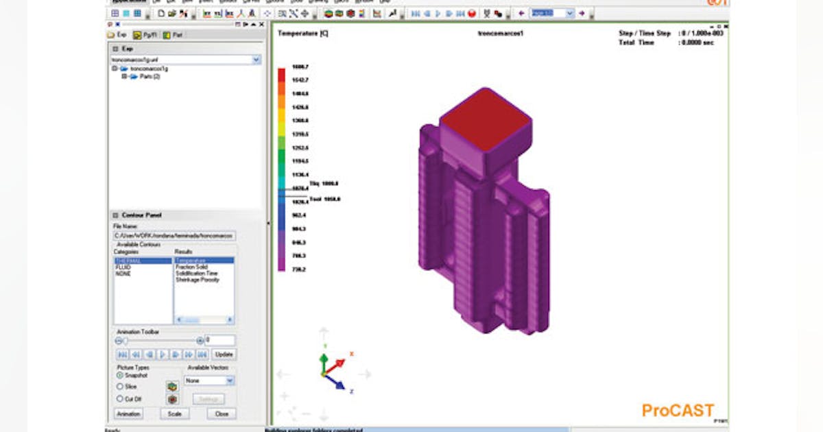 Improving Investment Casting Using Computer Simulation | Foundry ...