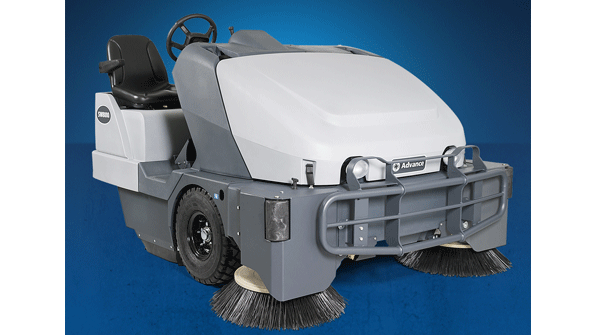 Compared to conventional rider sweepers which control dust at the main broom only the SW8000 with DustGuard increases productivity by over 70 according to NilfiskAdvance product manager Erich Schroeder