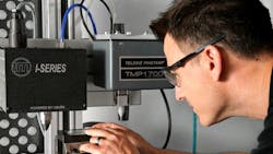 The IMark ISeries system performs dot peen or scribe marking and is designed to be integrated into automation systems The IMark ISeries system performs dot peen or scribe marking and is designed to be integrated into automation systems