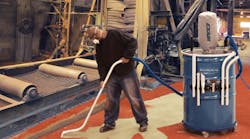 The Heavy Duty Dry Vac system is effective for collecting abrasive materials including blasting media metal chips or sand The Heavy Duty Dry Vac system is effective for collecting abrasive materials including blasting media metal chips or sand