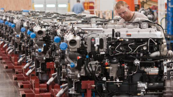 Navistar has two engine plants in Huntsville Ala and another in Melrose Park Ill One of the Alabama plants was designed to build a type of Class 8 truck engine that Navistar no longer produces instead sourcing the units from Cummins Inc