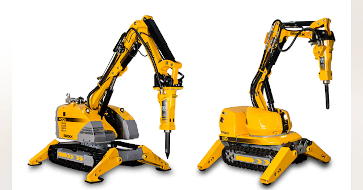 Remote-Controlled Demolition Machines | Foundry Management & Technology