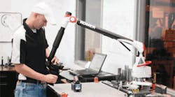 Rochester Metal Products uses a Romer Absolute Arm to verify quality on sample castings.
