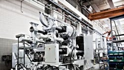 A largecapacity OLS series coldchamber diecasting machine similar to the models that will be supplied for a new Magna Cosma International plant in Michigan OLS systems range from 420 to 4000 tons of clamping force for high performance and consistent product quality A largecapacity OLS series coldchamber diecasting machine similar to the models that will be supplied for a new Magna Cosma International plant in Michigan OLS systems range from 420 to 4000 tons of clamping force for high performance and consistent product quality