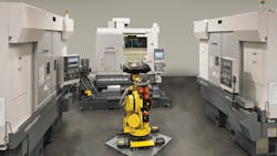 The all Okuma cell is a customizable concept that addresses the highthroughput considerations of aluminum wheel manufacturing with precision machining and reliable automation The all Okuma cell is a customizable concept that addresses the highthroughput considerations of aluminum wheel manufacturing with precision machining and reliable automation