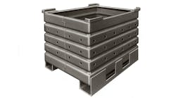 The &ldquo;Brute&rdquo; containers have an extra-heavy-duty construction for forgings and other hot or heavy parts. Higher stacking capability makes better use of available floor space, with added safety.