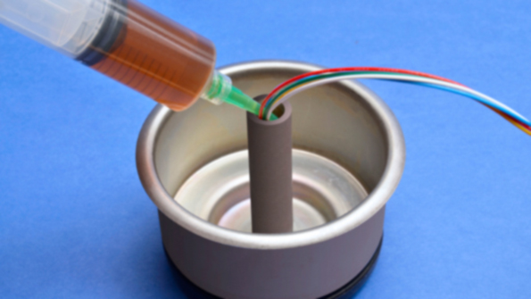 EP21LVSP6 epoxy offers has a onetoone mix ratio by weight or volume and its processing is simplified by color coding Part A is clear Part B is amber clear