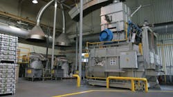 The Polish foundry replaced two crucible furnaces with a tilting melting and holding system developed by StrikoWestofen and nearly cuts in half its energy consumption per metric ton of molten aluminum The Polish foundry replaced two crucible furnaces with a tilting melting and holding system developed by StrikoWestofen and nearly cuts in half its energy consumption per metric ton of molten aluminum