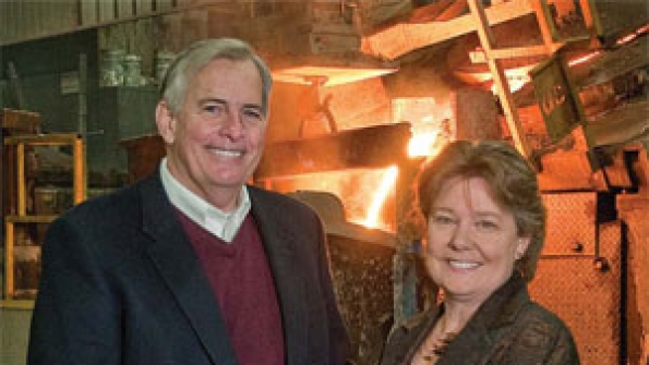 The Dotson Co chairman Dennis Dotson and president Jean Bye