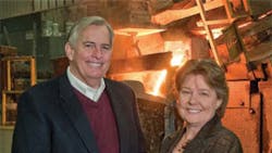 The Dotson Co chairman Dennis Dotson and president Jean Bye The Dotson Co chairman Dennis Dotson and president Jean Bye