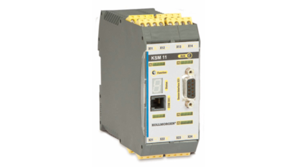 Kollmorgen Safety Modules monitor standard feedback devices such as resolvers as well as both single and multiturn versions of EnDat BiSS and HIPERFACE devices