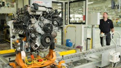 Jeff Caldwell general manager of Cummins pickup truck business said the manufacturers innovative and lightweight 50liter V8 turbo diesel providing 300 HP and 550 lbft of torque would be a perfect fit for Nissan to offer V8 performance with diesel efficiency Jeff Caldwell general manager of Cummins pickup truck business said the manufacturers innovative and lightweight 50liter V8 turbo diesel providing 300 HP and 550 lbft of torque would be a perfect fit for Nissan to offer V8 performance with diesel efficiency