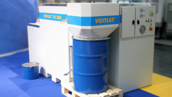 With dimensions of 1400x2500x1200 mm 55x98x48 inches Vomat systems require little floor space The tanklsquos oil volume is about 1200 liters 320 gallons and the variable oil volume is about 600 liters 160 gallons