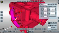 Rich screen graphics of the TouchDMIStrade software display every action before execution guiding the measuring process and eliminating potential user errors Rich screen graphics of the TouchDMIStrade software display every action before execution guiding the measuring process and eliminating potential user errors