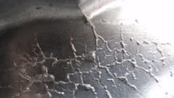 Eliminating water from the die spray lubricant will extend die life by cutting the possibility of die cracking see above as well as porosity in the diecastings Eliminating water from the die spray lubricant will extend die life by cutting the possibility of die cracking see above as well as porosity in the diecastings