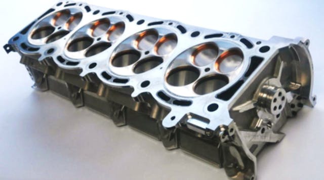 The Cosworth CA Formula 1 cylinder head redesigned by Grainger &amp; Worrall and casting A354 aluminum was named Component of the Year 2013 by the U.K. Cast Metal Industry Awards.