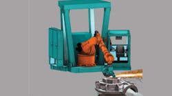 The design and flexibility of the Vulcan Equipment System allows floor operators to use the full range of control over robotic equipment in fully manual and semiautomatic modes Using dedicated fixtures ordinary robotic programming can be applied to fully automatic tasks The design and flexibility of the Vulcan Equipment System allows floor operators to use the full range of control over robotic equipment in fully manual and semiautomatic modes Using dedicated fixtures ordinary robotic programming can be applied to fully automatic tasks