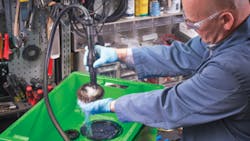 CleanBox Flow is designed for use with a waterbased solvent that is biodegradable and VOCfree CleanBox Flow is designed for use with a waterbased solvent that is biodegradable and VOCfree