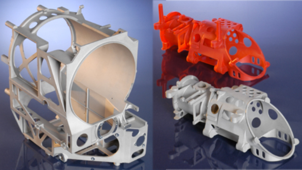 NuCast produces numerous aluminum investment castings for optical sensors and components left electronic housings and enclosures right and structural components Currently IBC Engineered Materials is in a qualification process with LockheedMartin39s Electrooptical Targeting System EOTS program for optical aerospace components on LockheedMartin39s F35 Lightning II aircraft