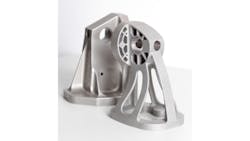 An example of a stainless steel bracket for an Airbus A380 produced by EOS using DMLS A similar design in titanium for the Airbus A320 was the focus of a comparative lifecycle assessment study An example of a stainless steel bracket for an Airbus A380 produced by EOS using DMLS A similar design in titanium for the Airbus A320 was the focus of a comparative lifecycle assessment study