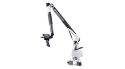 The improved Romer Absolute Arm portable coordinate measuring machine provides non-contact laser scanning for applications that require pattern inspection, on-machine measurement, or reverse engineering of cast parts.