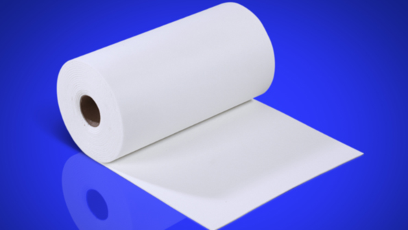 Flexible and tearresistant Superwool papers are used for expansion joints in trough sections furnace tapout plug cover and parting agents and as backup insulation behind refractory materials for melting and holding furnaces