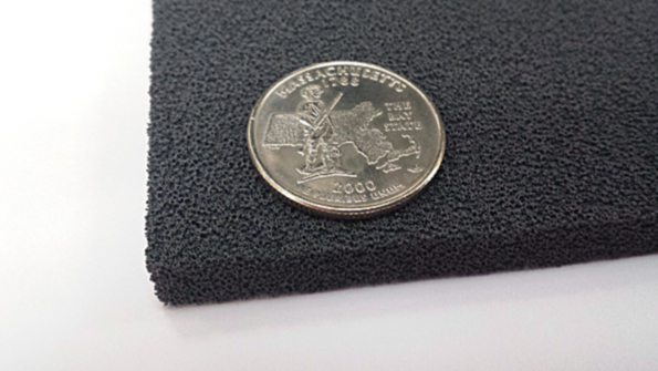 Silicon carbide foam is available in a standard pore size mdash 24 pores per centimeter 60 ppi mdash with a bulk density of 029 gcm3 a porosity of 91 and a thickness of 10mm Other porosities densities and dimensions may be available upon request