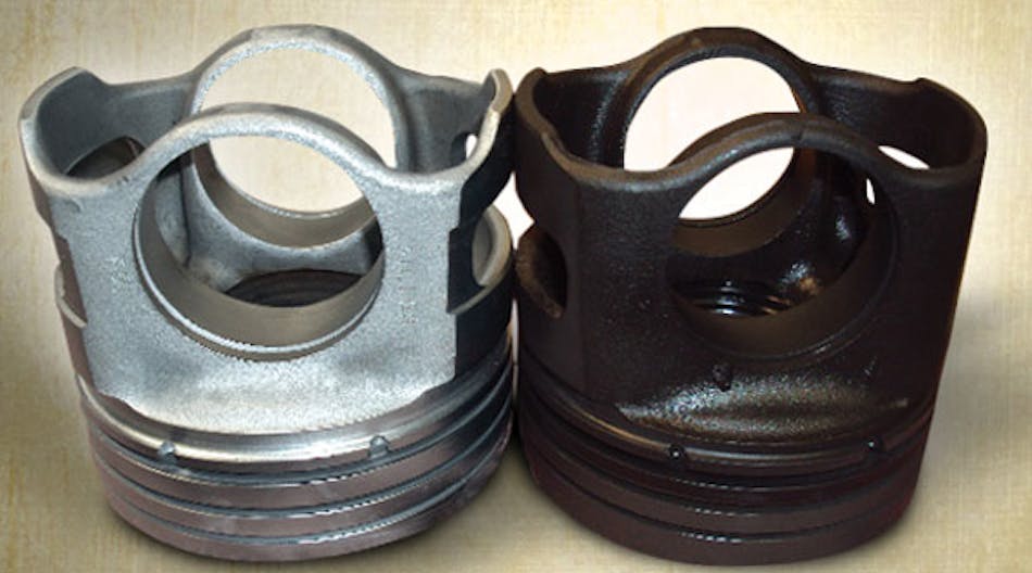 Samples of complex castings produced by the speed-controlled centrifugal process, developed by Gravcentri (U.S. Patent No. 8,186,417 B2.)