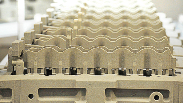 A series of cores produced in a cold box process VOC and HAP reductions can be achieved together with performance improvements using newer ecodriven CB binders