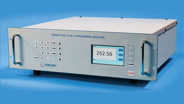 The Series 2300 is a microprocessorcontrolled instrument that measures concentrations of hydrocarbons using an optional catalytic methanizer CO and CO2 in gas streams