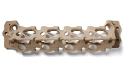 A sand core for a water jacket formed with ISOSETtrade binder A sand core for a water jacket formed with ISOSETtrade binder