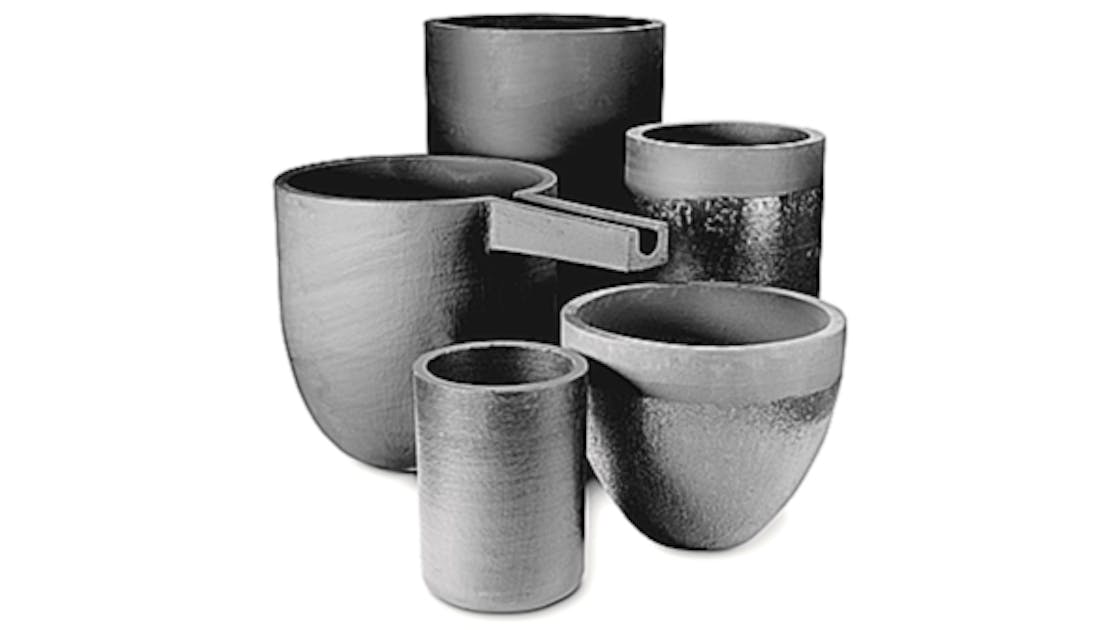 4-0000 Standard Clay Graphite Crucible - MIFCO