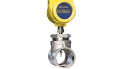 The ST75 flow meter is designed for small line sizes ranging from 0.25 to 2.0 inches (6 to 51 mm) and provides three unique outputs: the mass flow rate, totalized flow and media temperature.
