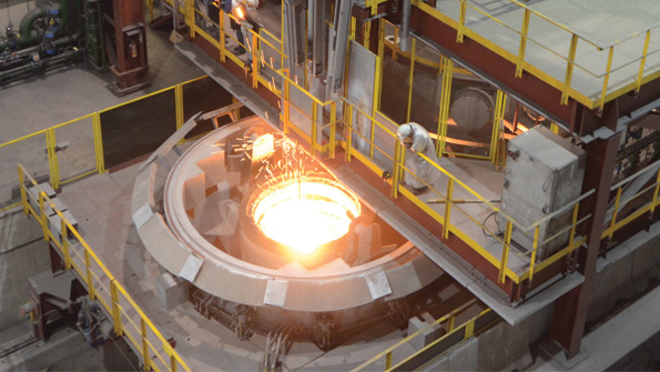 A 50metric ton vacuum oxygen decarburization installation at Voestalpine Giesserei Linz Austria designed and built by Siemens Metals Technologies