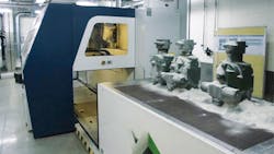 Bosch Rexroth adopted two 3D printers to produce cores one using furan resin and one using phenol resin as the binder formulation Bosch Rexroth adopted two 3D printers to produce cores one using furan resin and one using phenol resin as the binder formulation