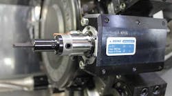 Using the Solidfix system means machine tool operators don&rsquo;t have to remove the main toolholding unit: instead, they change the adapter, which holds a pre-measured tool.
