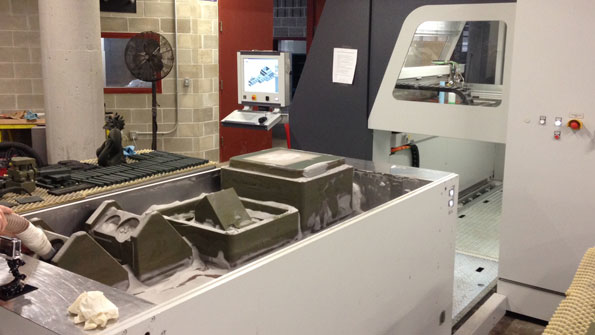 Printing molds and patterns directly from CAD data is a new function for Humtown Products but accelerates the time to market for its metalcasting customersrsquo projects