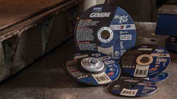 The developer noted its new Norton Gemini RightCut wheels require less pressure while cutting giving operators a more comfortable easiertouse cutoff method