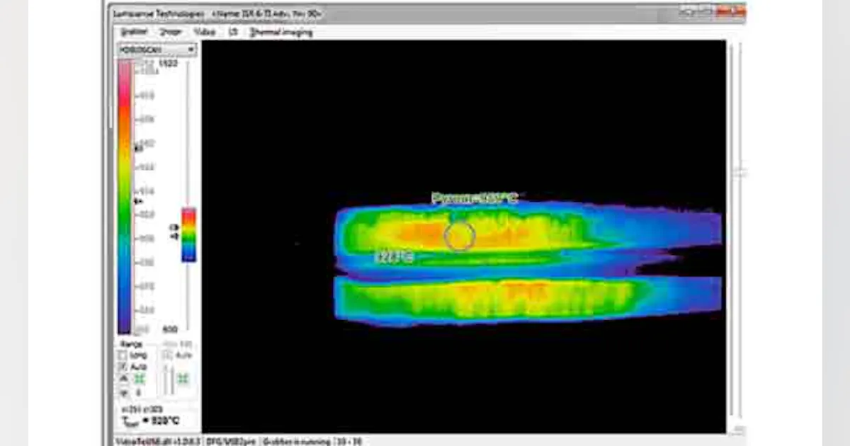 Pyrometer Infraview Infrared Pyrometer with Thermal Imaging Capabilities | Foundry ...