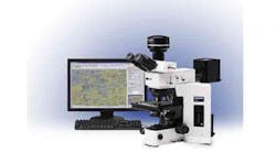 Stream 1.9.2 software shown with the Olympus BX51 metallurgical microscope.