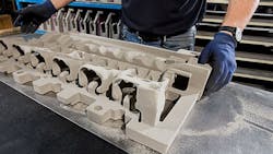 BMW39s Landshut foundry offers one of the most extensive uses of inorganic binder technology in series production BMW39s Landshut foundry offers one of the most extensive uses of inorganic binder technology in series production