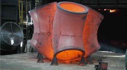 Large-dimension steel castings are specialty for Bradken foundries, and it is expected to develop a newly acquired foundry in India as a low-cost regional source for such products.